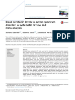 Gabriele Et Al. 2014 - Blood Serotonin Levels in Autism Spectrum Disorder