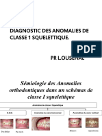 Diagnostic Des Anomalies Classe L
