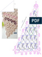 Box Stitch Crocheted Triangle Shawl