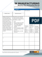 Machine Risk Assessment Form