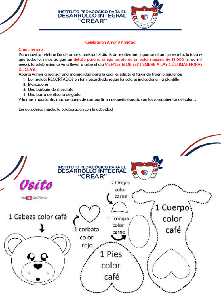 Propuesta Amor y Amistad 2022 | PDF