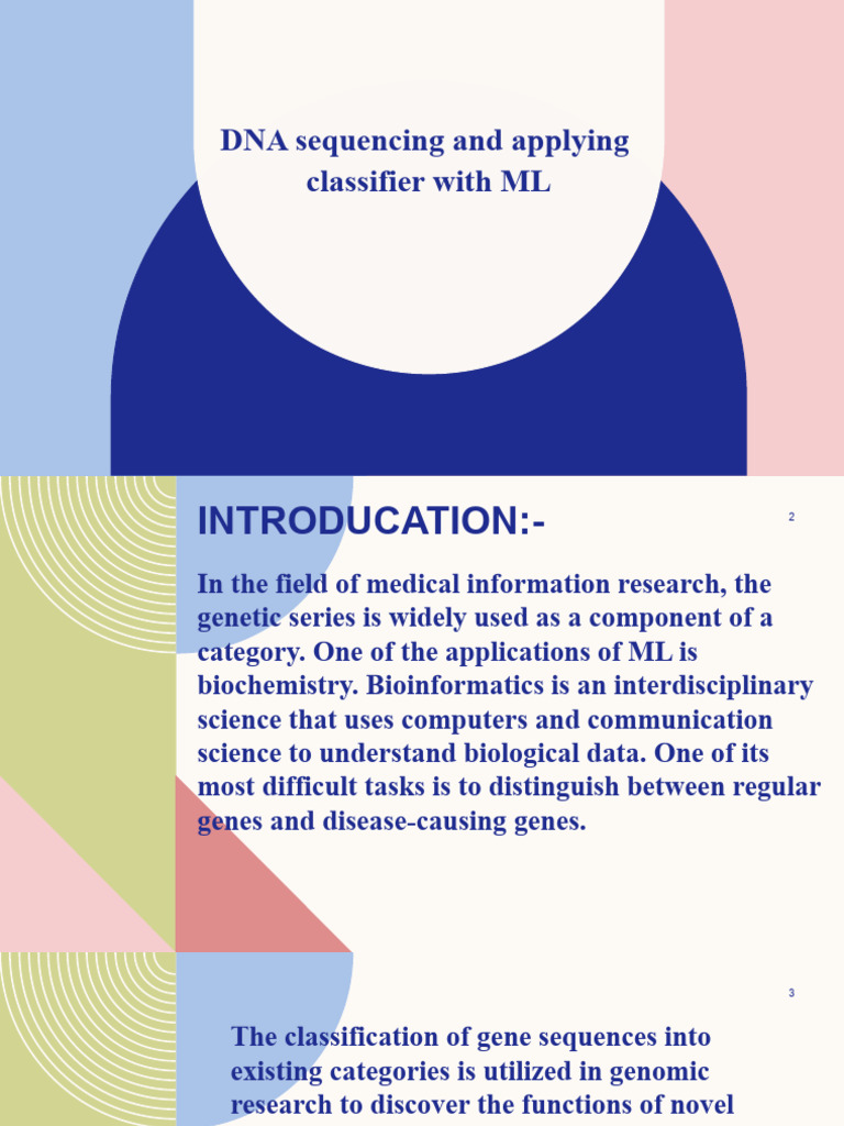DNA Sequencing With Machine Learning | PDF | Dna Sequencing | Machine ...