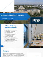 Goethe Universitat Frankfurt