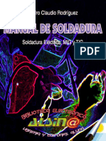 Manual de Soldadura, Soldadura Electrica, MIG y TIG (Spanish Edition) - Pedro Claudio Rodriguez