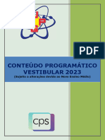 4 - Conteúdos Programáticos - Vestibulares 2023