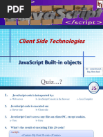 JavaScript Built-In Objects