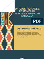 Ontologi Pancasila, Epistomologi Pancasila, Aksiologi Pancasila - s1 - Kelompok 06