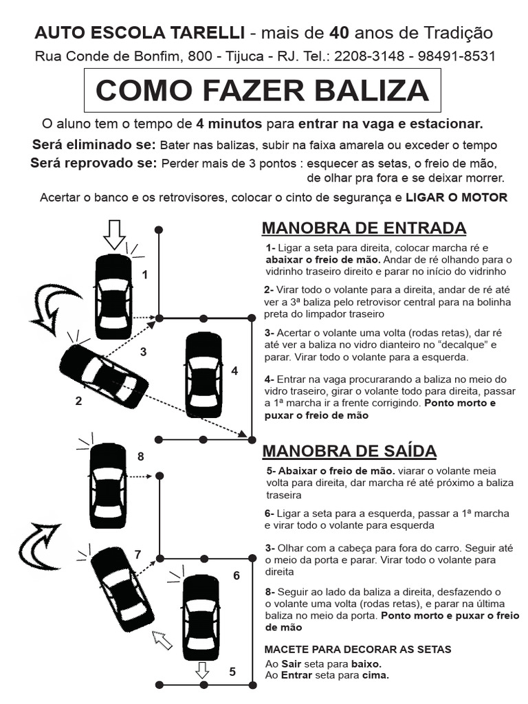 4 Passo A Passo Baliza | PDF | Veículos terrestres | Veículos