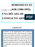 Infografia Terrorismo en El Salvador (1980 A 1992)