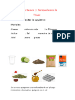 Experimentamos y Comprobamos La Teoria