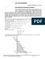 Maths Notes Xii Linear Programming Board Exam Imp Qa