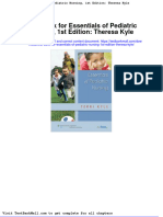 Test Bank For Essentials of Pediatric Nursing 1st Edition Theresa Kyle