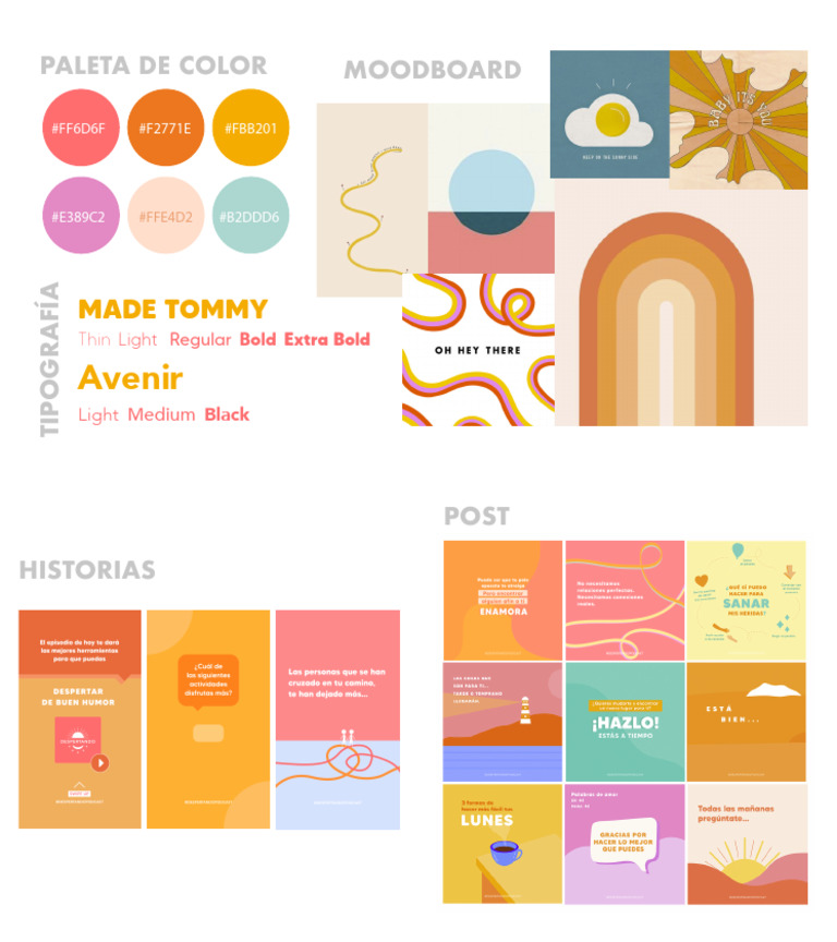Referencia Moodboard Despertando Podcast | PDF