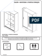 Manual de Montagem Roupeiro 2 Portas Genebra Sem Logo