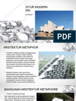 Arsitektur Metaphore and Post Modern Space
