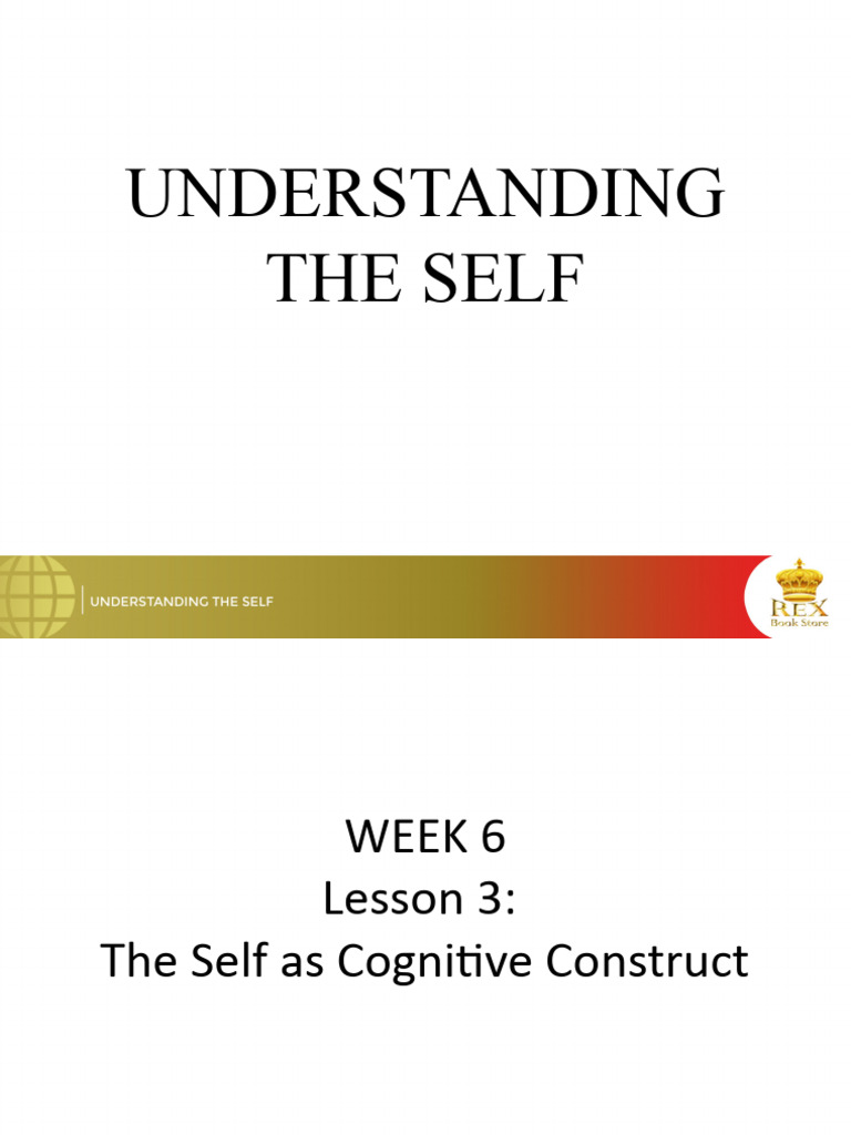 Understanding the self lesson 3 pdf self esteem self concept