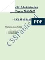 CSS Public Administration Past Papers Compiled 2000-2022.pdf Version 1