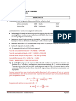 Universidad DEL Pacifico Departamento Académico de Finanzas Microeconomía Financiera Primer Semestre 2021 Xamen Inal