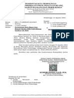 Permintaan Data Usulan DAK Fisik Sanimas TA 2024