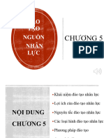 Chuong 5 - Dao Tao Nguon Nhan Luc