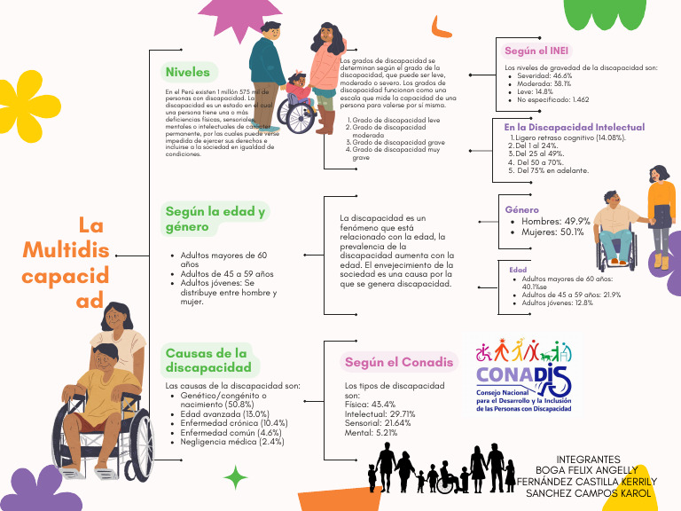 Tipos y Grados de Discapacidad en Perú | PDF | Discapacidad intelectual ...