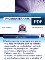 Underwater Concreting