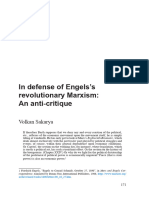 In Defense of Engels Revolutionary Marxism An Anti Critique Volkan Sakarya