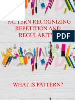 Pattern Recognizing Repetition and Regularity Ece106