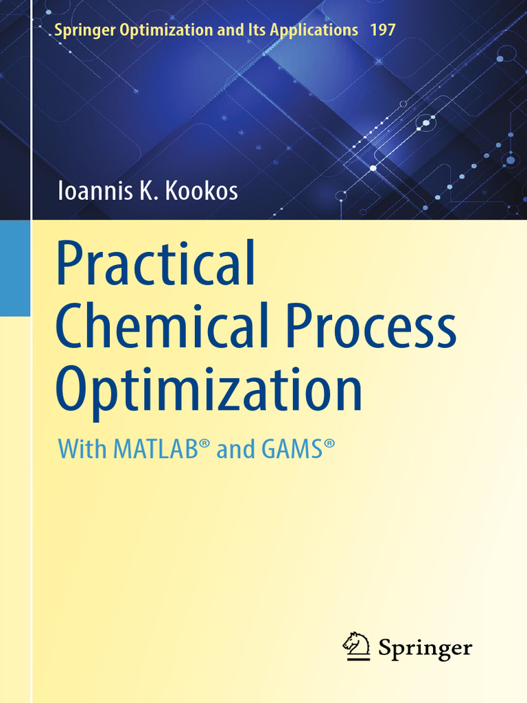 Practical Chemical Process Optimization Book | PDF | Linear