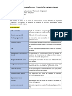 Informe de Avance de Recursos