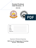 Me-302 Solid Mechanics-Ii - .