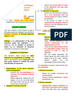 BME 302 STRATEGIC MANAGEMENT IN TOURISM AND HOSPITALITY - Chapter 12 Reviewer