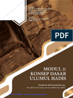 Konsep Dasar Ulumul Hadis Kb2