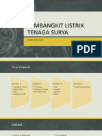 Pembangkit Listrik Tenaga Surya - Feb 2023