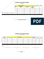 Portrayal of National Heroes Score Sheet