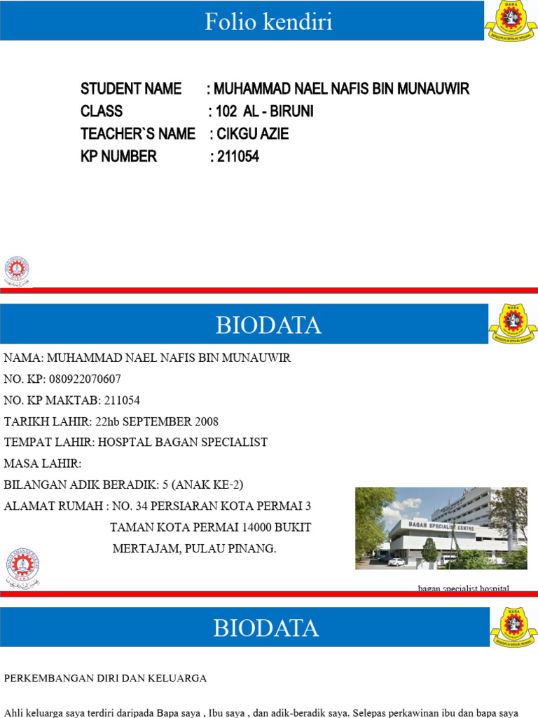 Folio Kendiri Nafis | PDF