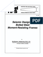 Seismic Design of Bolted Steel Moment Re