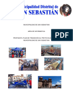Plan de Transición Al Protocolo Ipv6 de La Municipalidad de San Sebastián