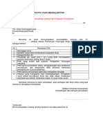 Format Dokumen PHK Baru