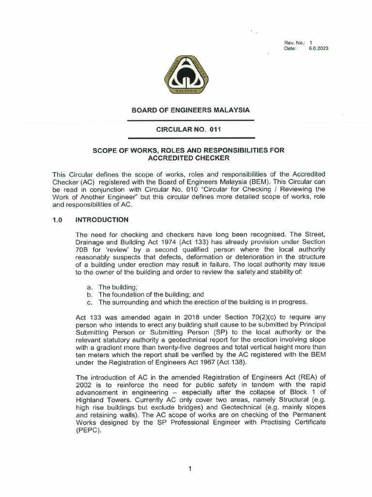 Circular No.011 Ac | PDF