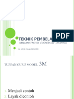 TEKNIK PEMBELAJARAN GURU MODEL MIMHa