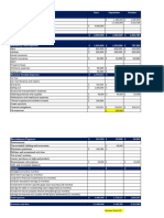 Income: Salary (Hotel Recepcionist) Previous Balance Savings Premium Extra Payments