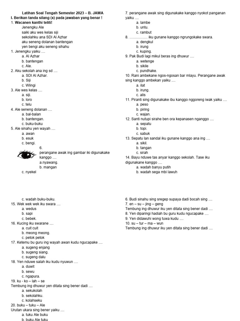 Mengasah Kemampuan Digital: Latihan Soal Tengah Semester Kelas 4 TIK untuk Persiapan Optimal