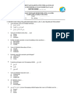 Soal PTS PAI BP Semester Ganjil TH 2021-2022