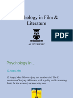 Psychology in Film & Lit