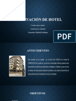 Reservación de Hotel