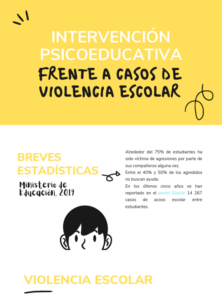 Intervención ante la violencia escolar | PDF | Acoso cibernético ...