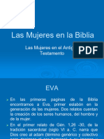 Las Mujeres en La Biblia