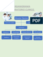 Organigrama Laboratorio Clinico