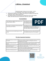 An Inspector Calls - Mrs Birling - Worksheet & Cheatsheet